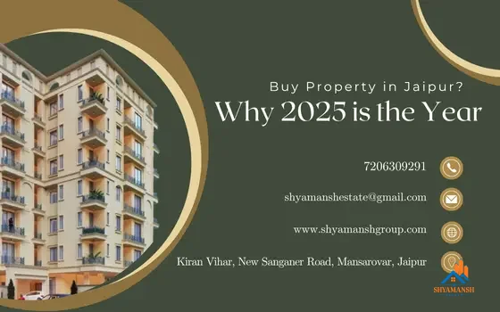 Right Time to Buy Property in Jaipur? Market Insights & Trends 2025