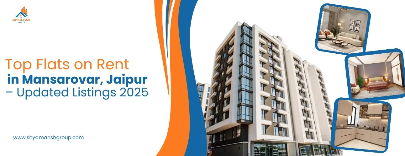 Top Flats on Rent in Mansarovar, Jaipur – Updated Listings 2025